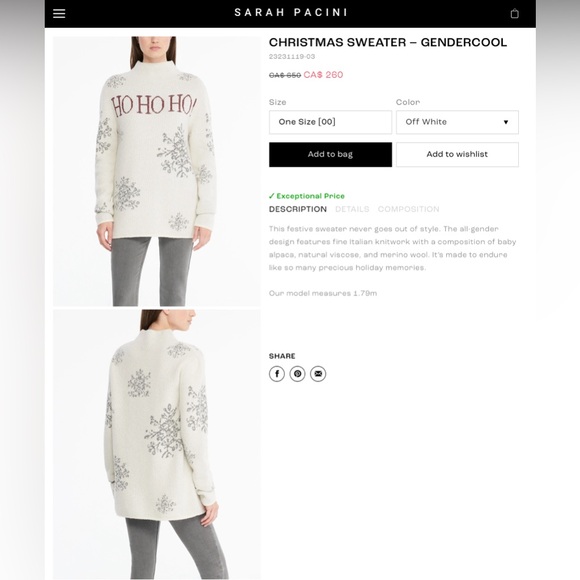 Sp Sweater NWT - Picture 2 of 16